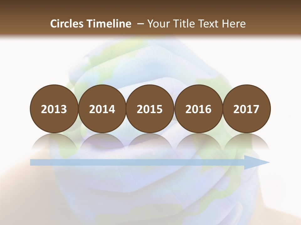 Natural Ozone Continent PowerPoint Template