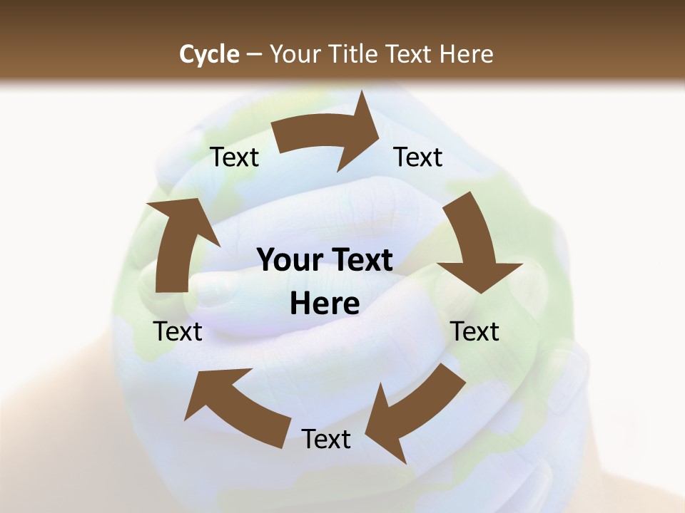 Natural Ozone Continent PowerPoint Template