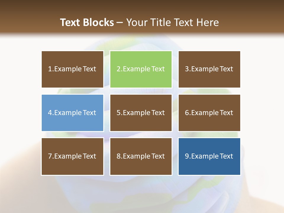 Natural Ozone Continent PowerPoint Template