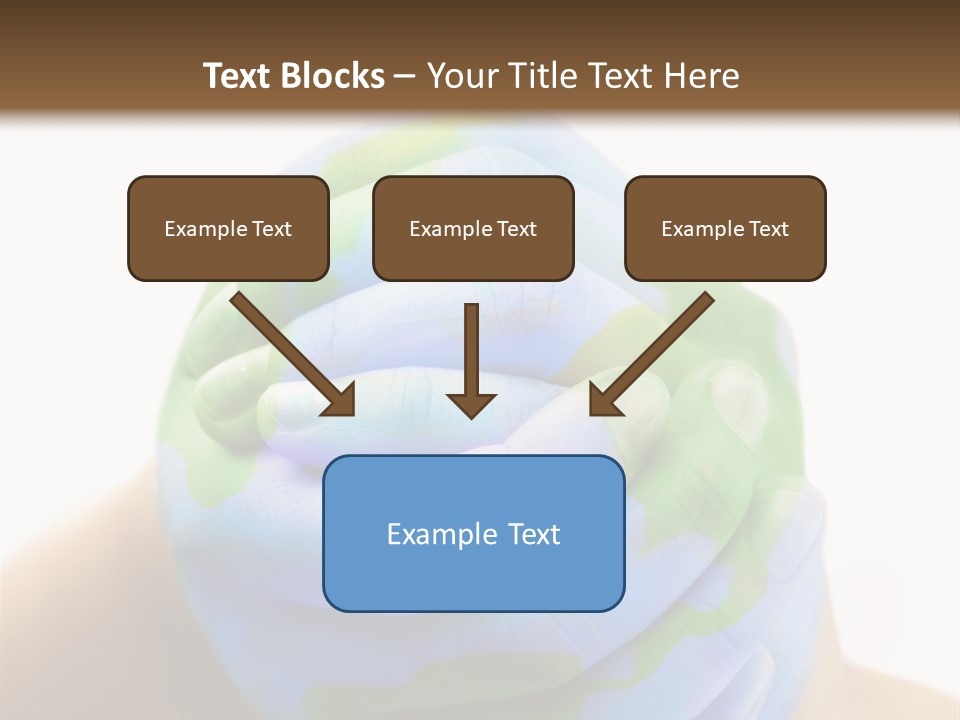 Natural Ozone Continent PowerPoint Template