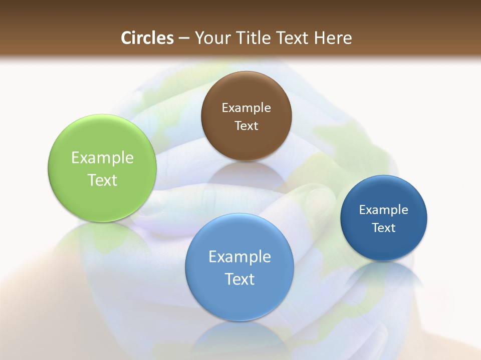 Natural Ozone Continent PowerPoint Template