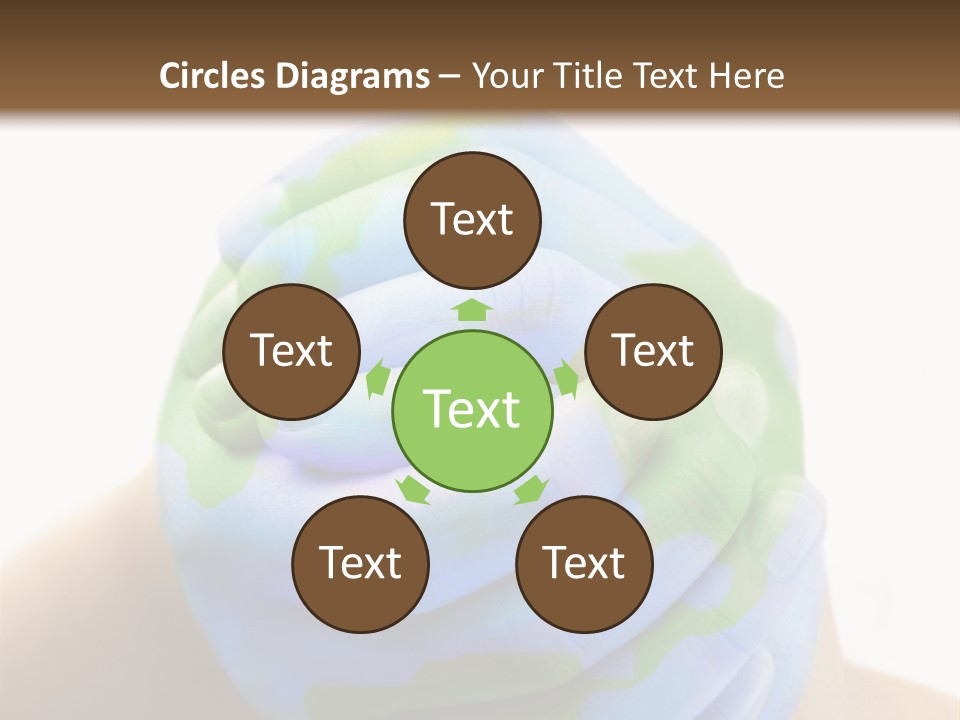 Natural Ozone Continent PowerPoint Template