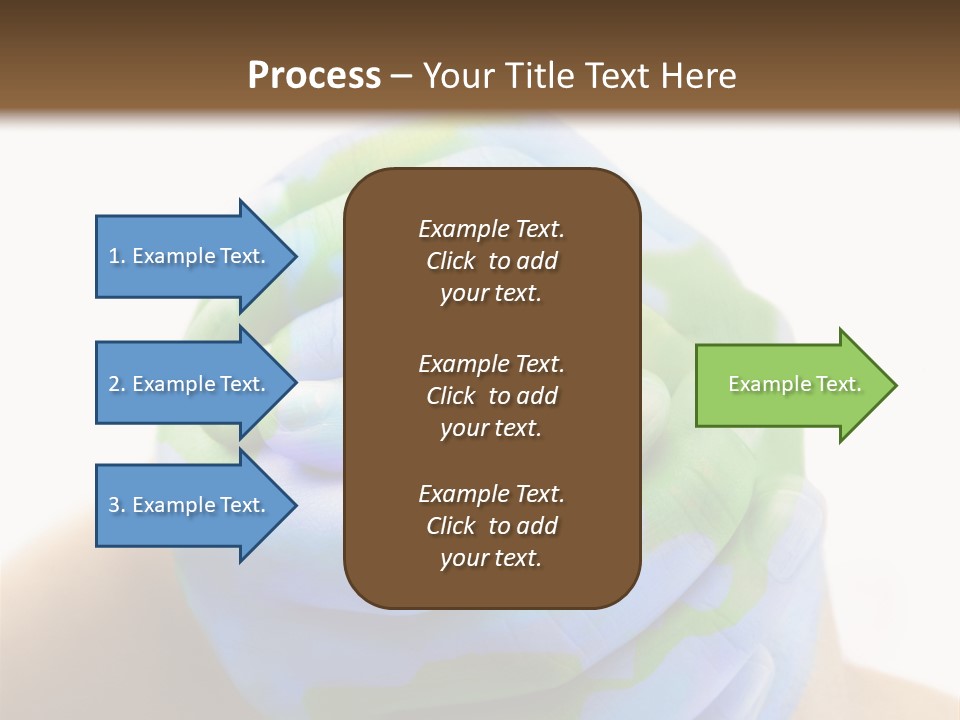 Natural Ozone Continent PowerPoint Template