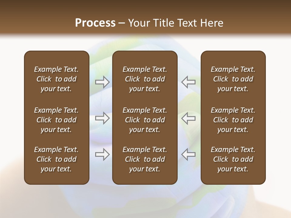 Natural Ozone Continent PowerPoint Template