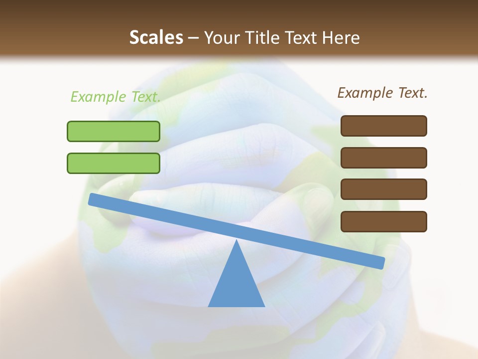 Natural Ozone Continent PowerPoint Template