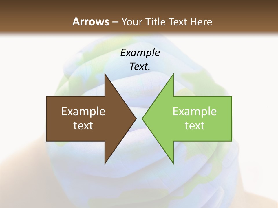 Natural Ozone Continent PowerPoint Template