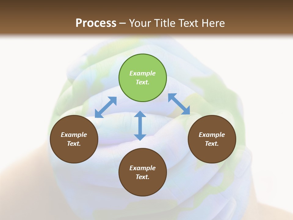 Natural Ozone Continent PowerPoint Template