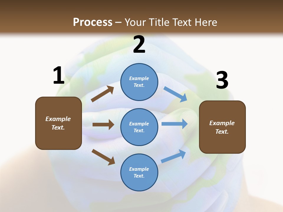 Natural Ozone Continent PowerPoint Template