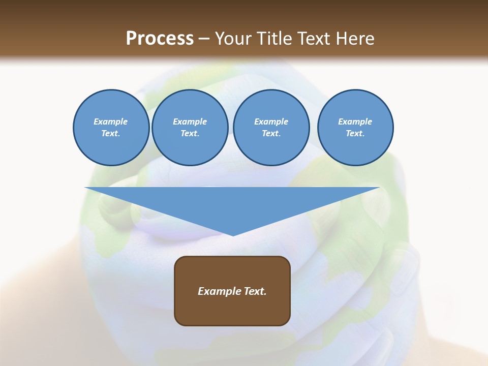 Natural Ozone Continent PowerPoint Template