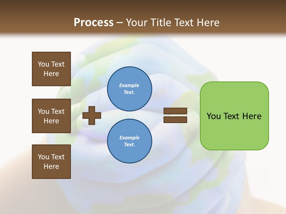 Natural Ozone Continent PowerPoint Template