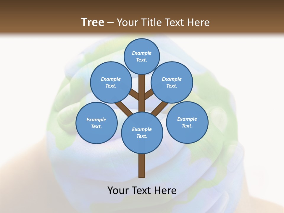 Natural Ozone Continent PowerPoint Template