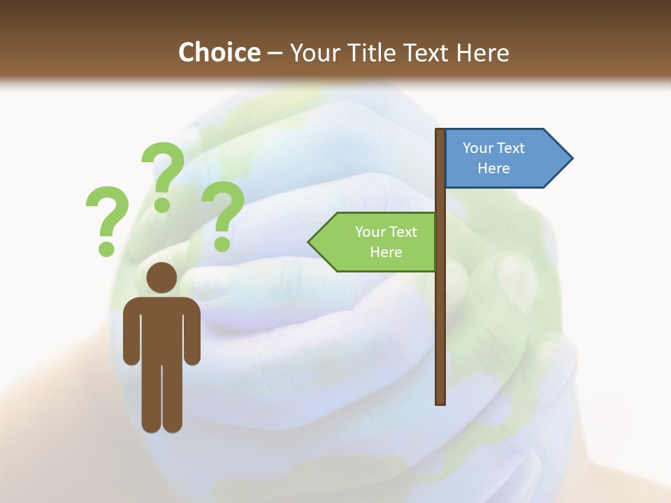 Natural Ozone Continent PowerPoint Template