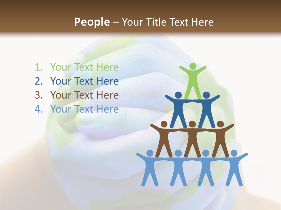 Natural Ozone Continent PowerPoint Template