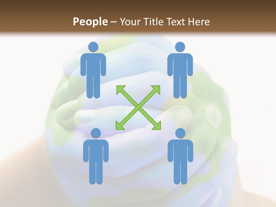 Natural Ozone Continent PowerPoint Template