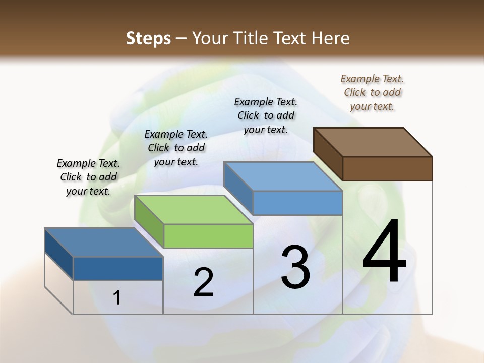 Natural Ozone Continent PowerPoint Template