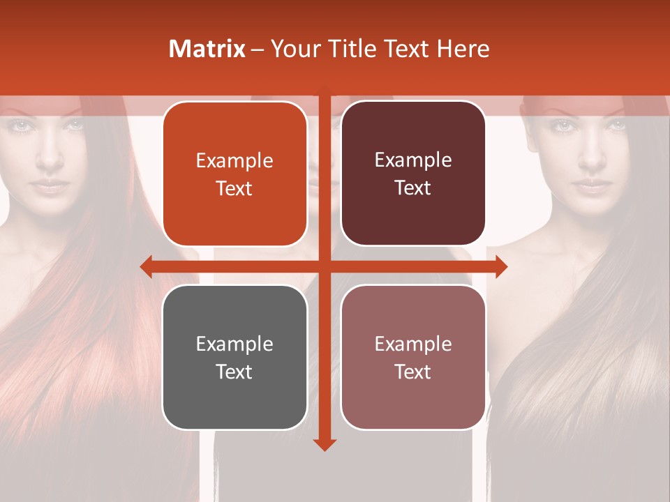 Sensuality Beautiful Long PowerPoint Template