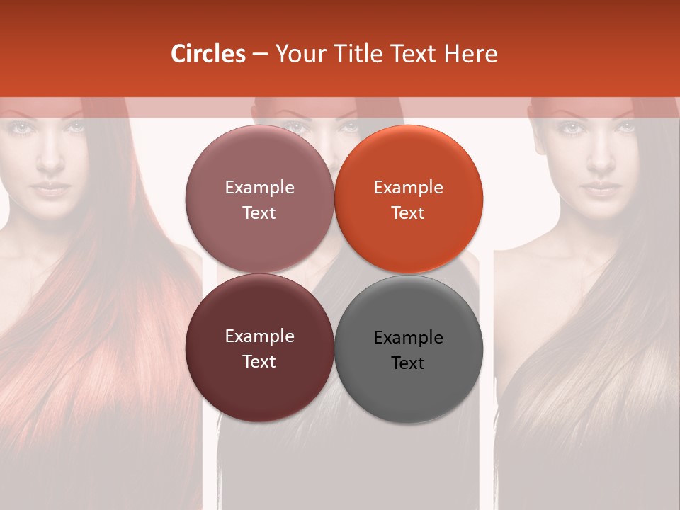 Sensuality Beautiful Long PowerPoint Template