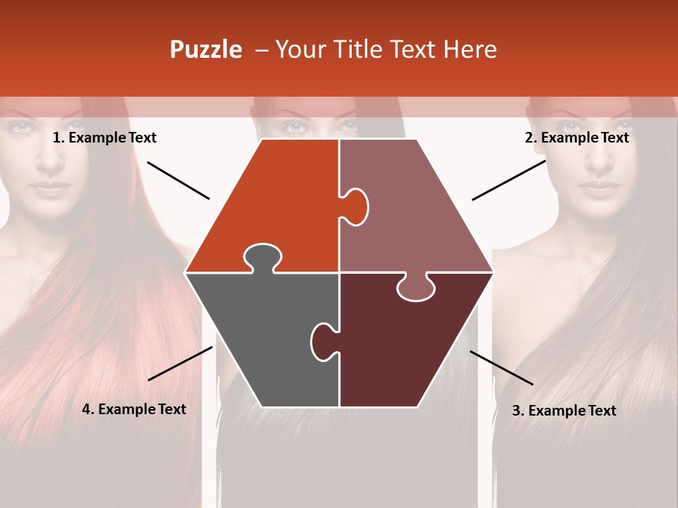 Sensuality Beautiful Long PowerPoint Template