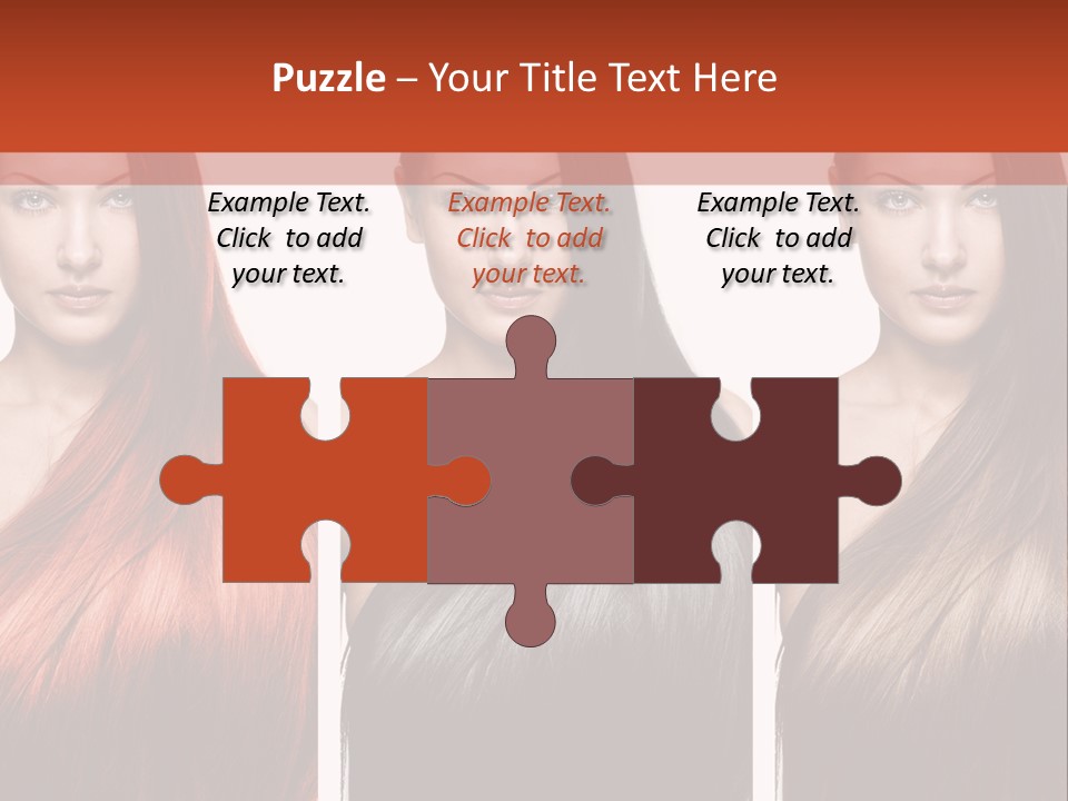 Sensuality Beautiful Long PowerPoint Template