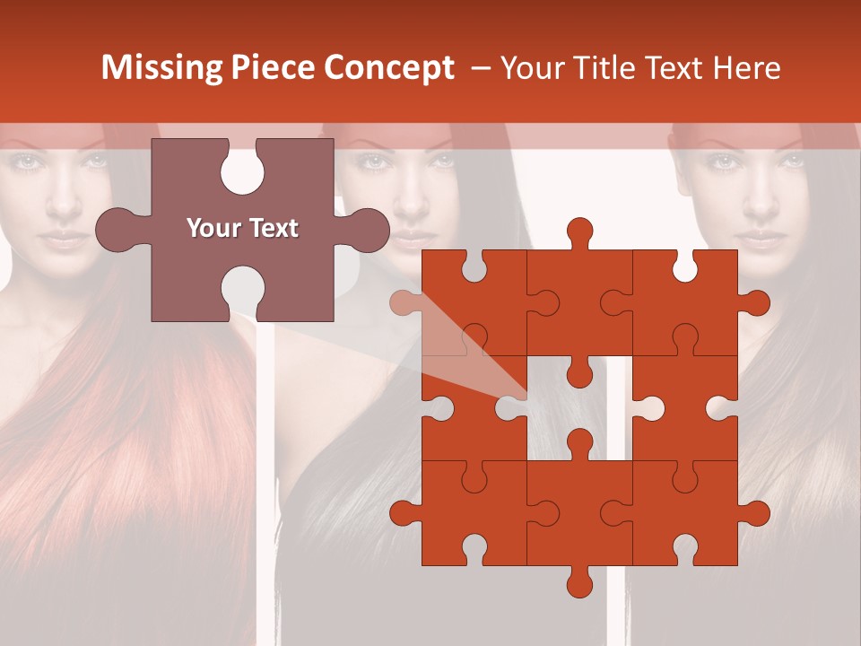 Sensuality Beautiful Long PowerPoint Template