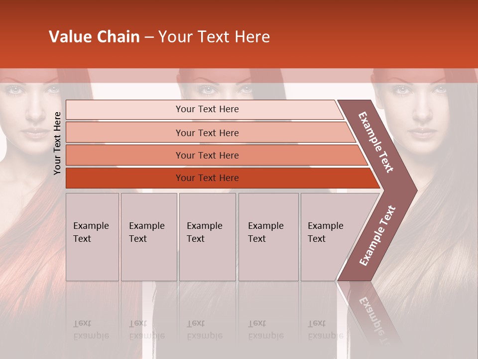 Sensuality Beautiful Long PowerPoint Template