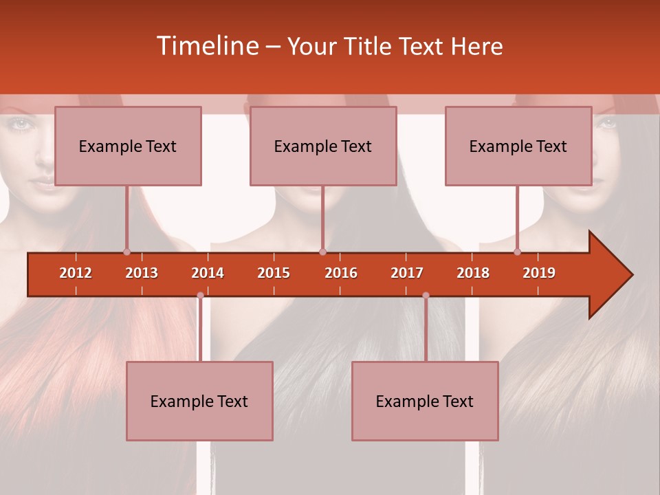 Sensuality Beautiful Long PowerPoint Template