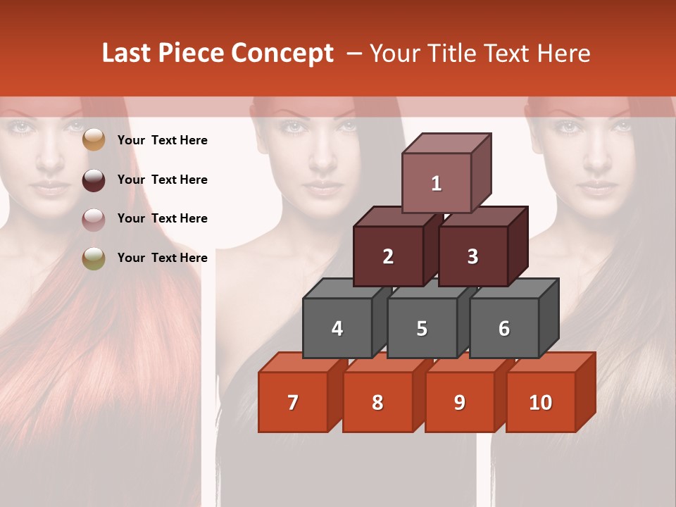 Sensuality Beautiful Long PowerPoint Template