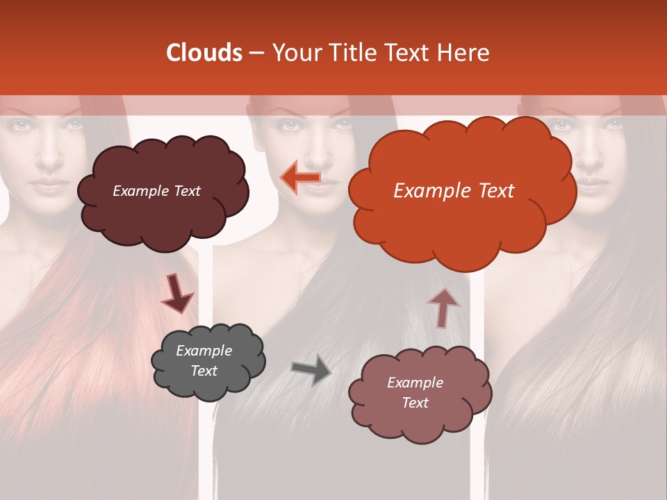 Sensuality Beautiful Long PowerPoint Template