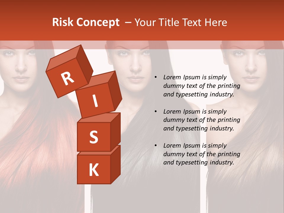 Sensuality Beautiful Long PowerPoint Template