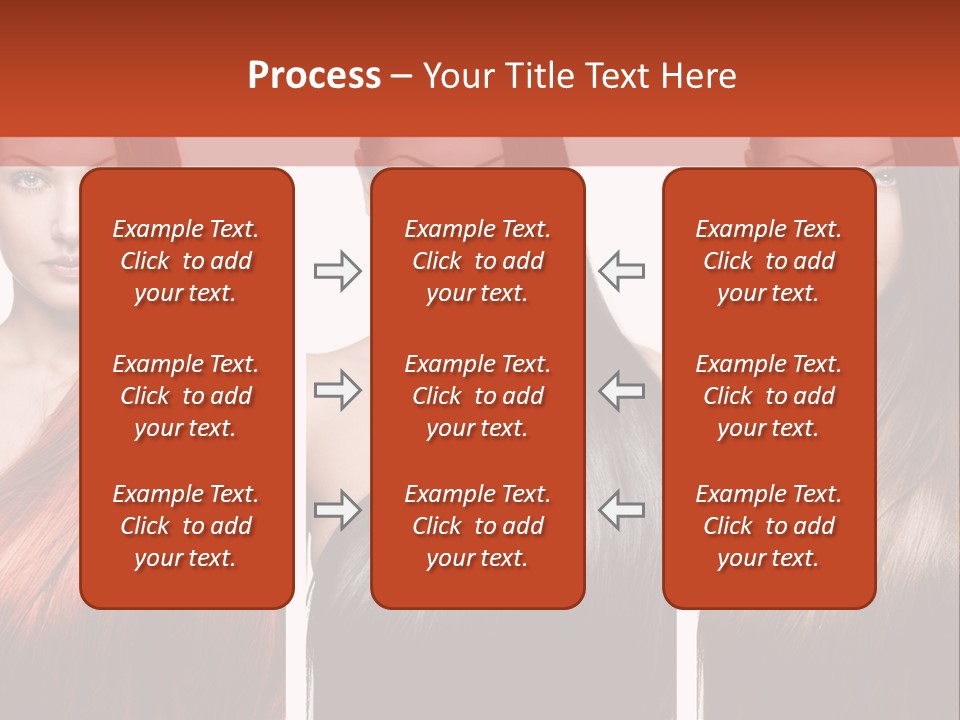 Sensuality Beautiful Long PowerPoint Template