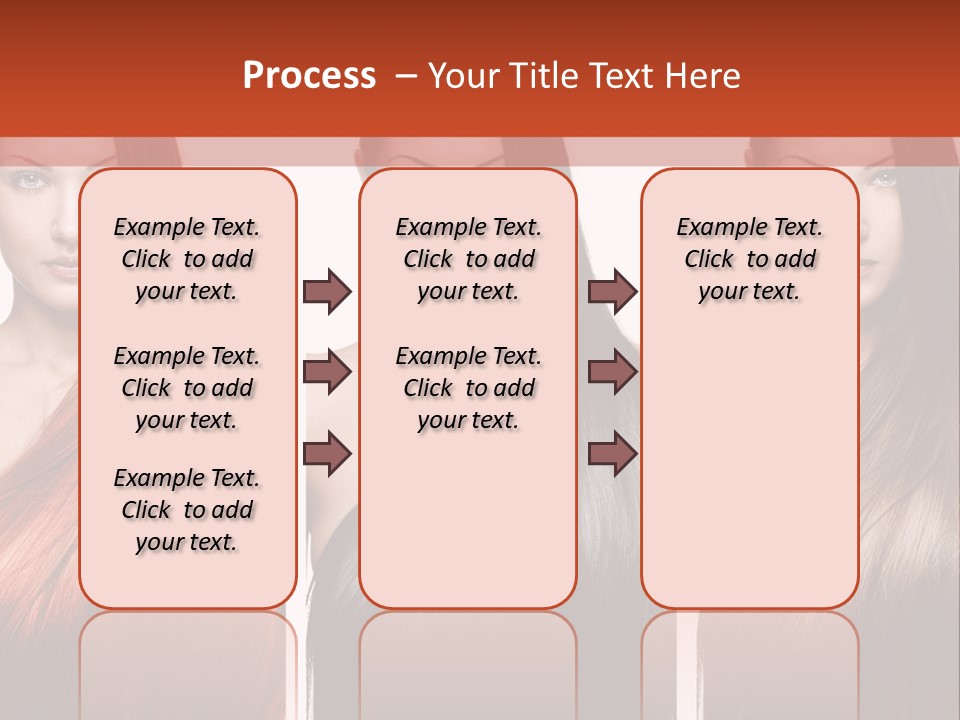 Sensuality Beautiful Long PowerPoint Template