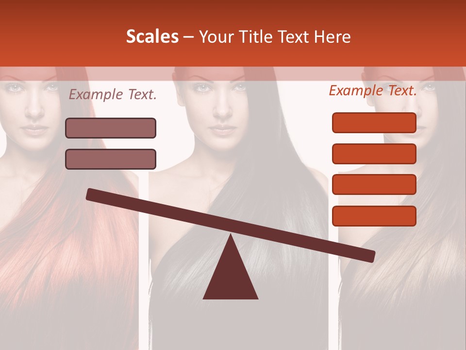 Sensuality Beautiful Long PowerPoint Template