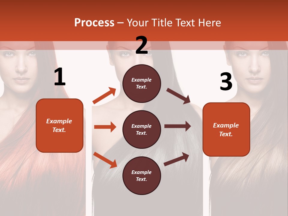 Sensuality Beautiful Long PowerPoint Template