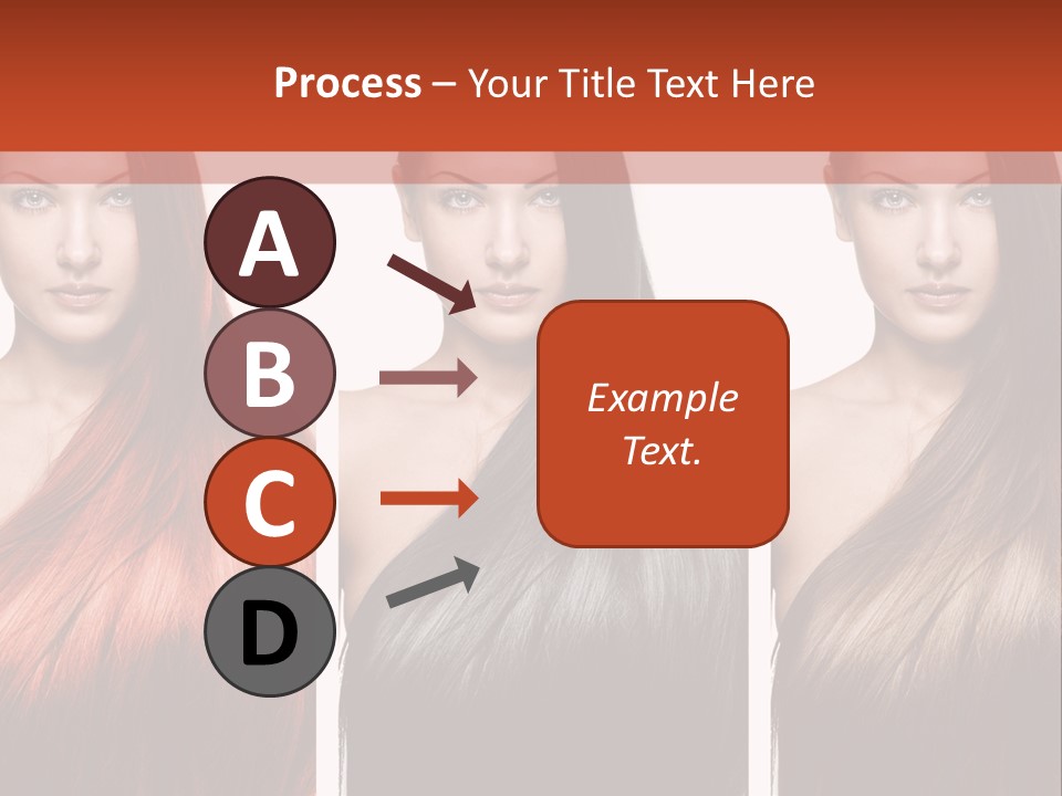 Sensuality Beautiful Long PowerPoint Template
