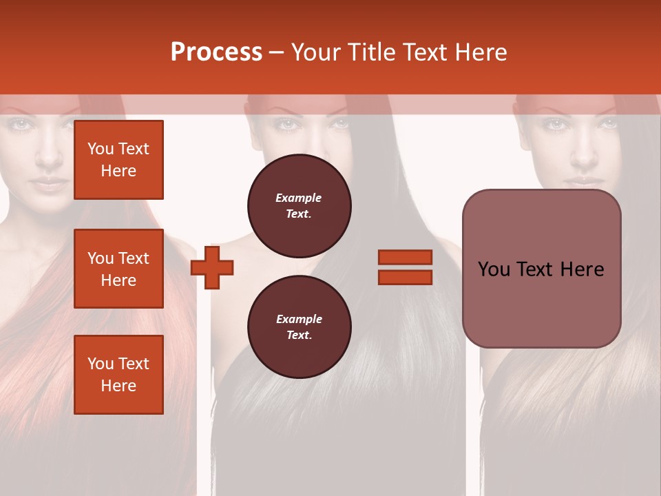 Sensuality Beautiful Long PowerPoint Template