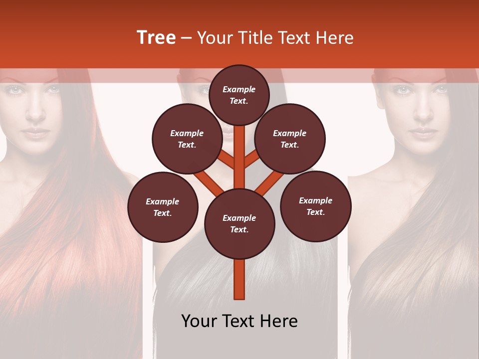 Sensuality Beautiful Long PowerPoint Template