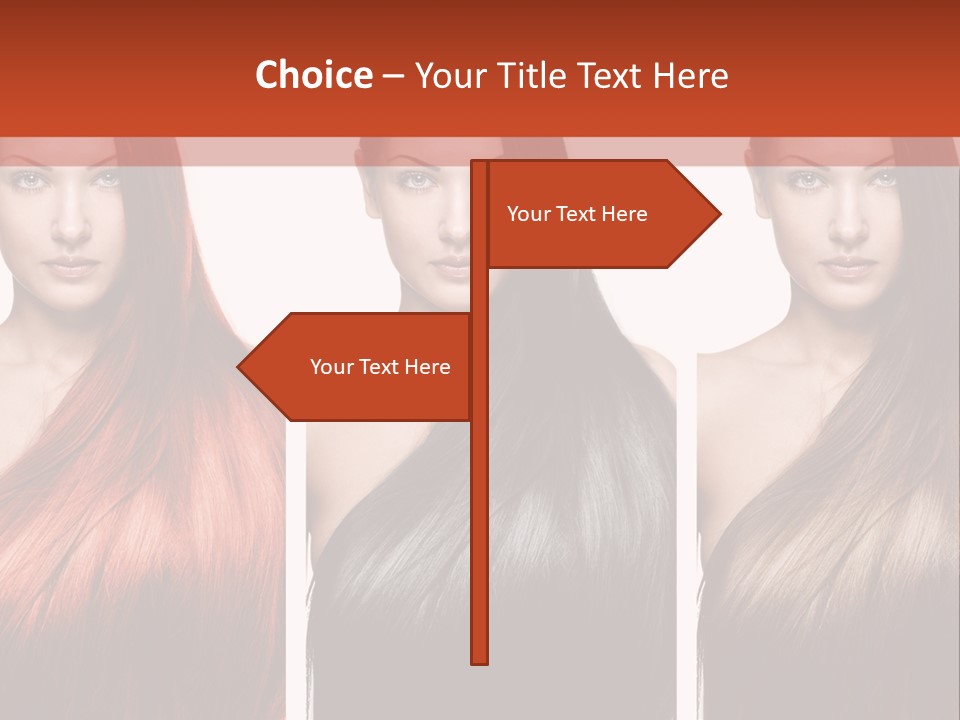 Sensuality Beautiful Long PowerPoint Template