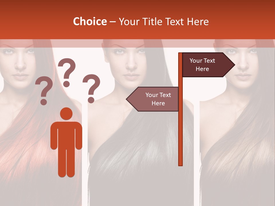 Sensuality Beautiful Long PowerPoint Template