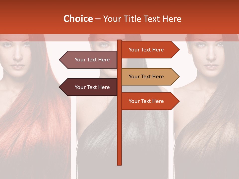 Sensuality Beautiful Long PowerPoint Template