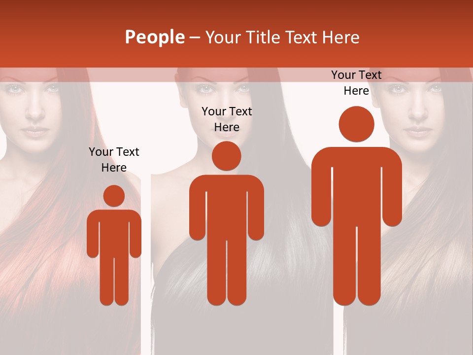 Sensuality Beautiful Long PowerPoint Template