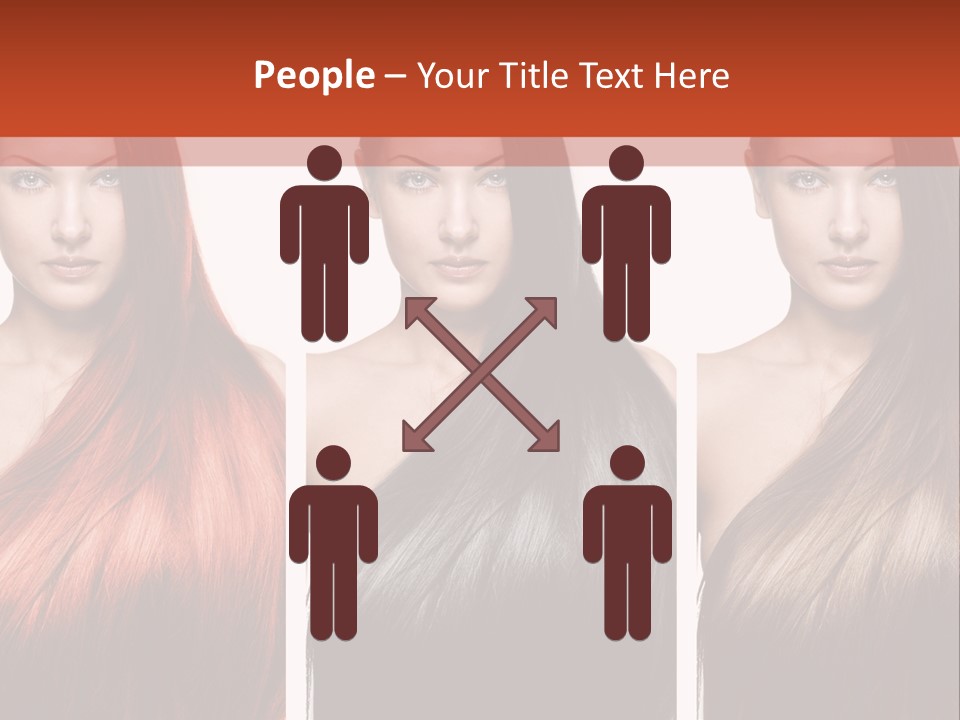 Sensuality Beautiful Long PowerPoint Template