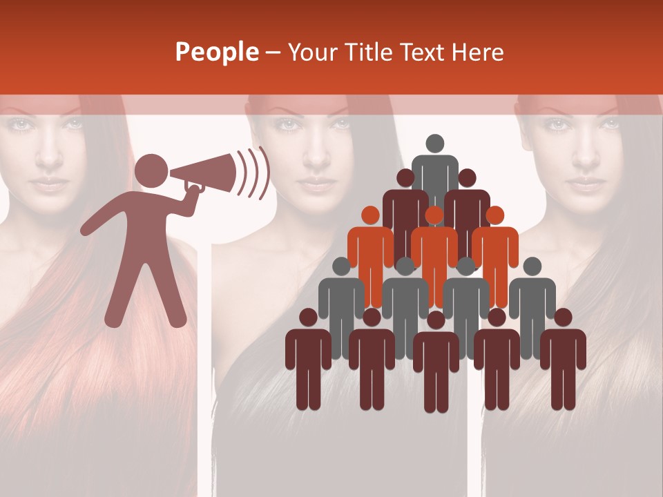 Sensuality Beautiful Long PowerPoint Template