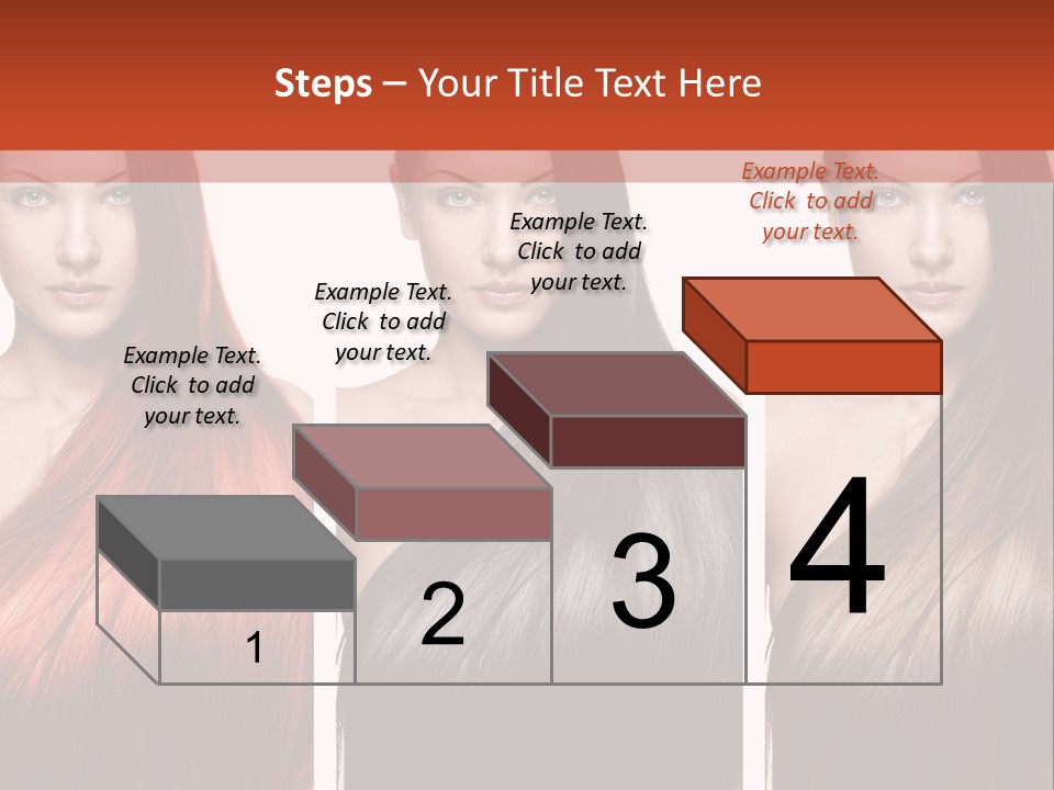 Sensuality Beautiful Long PowerPoint Template