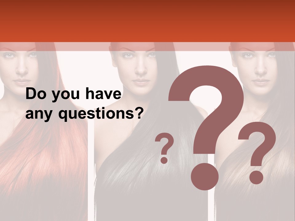 Sensuality Beautiful Long PowerPoint Template