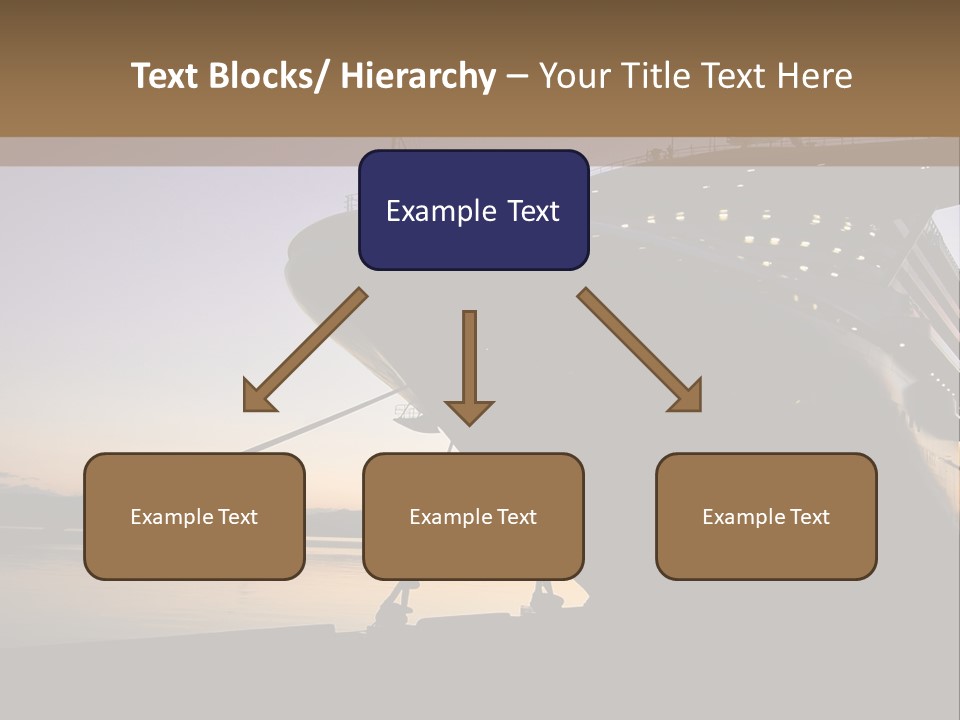 Relaxation Sunset Island PowerPoint Template