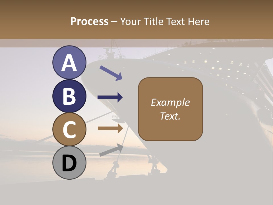 Relaxation Sunset Island PowerPoint Template