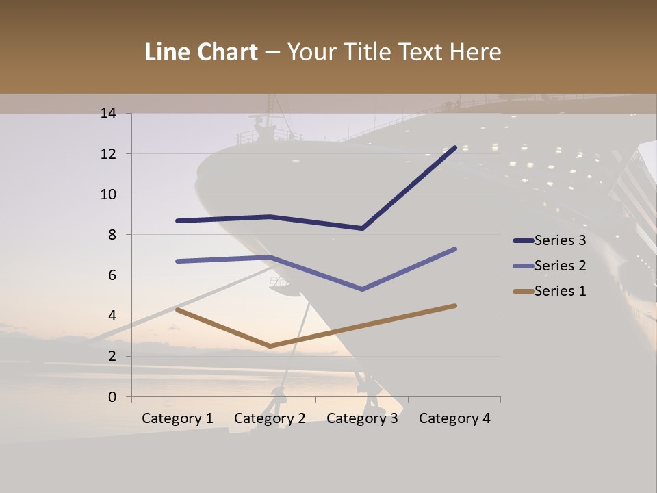 Relaxation Sunset Island PowerPoint Template