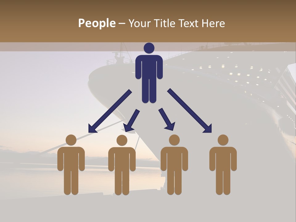 Relaxation Sunset Island PowerPoint Template