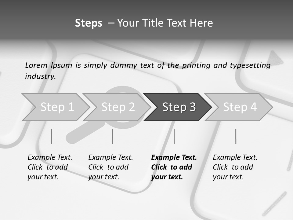 Technology Analyze Closeup PowerPoint Template