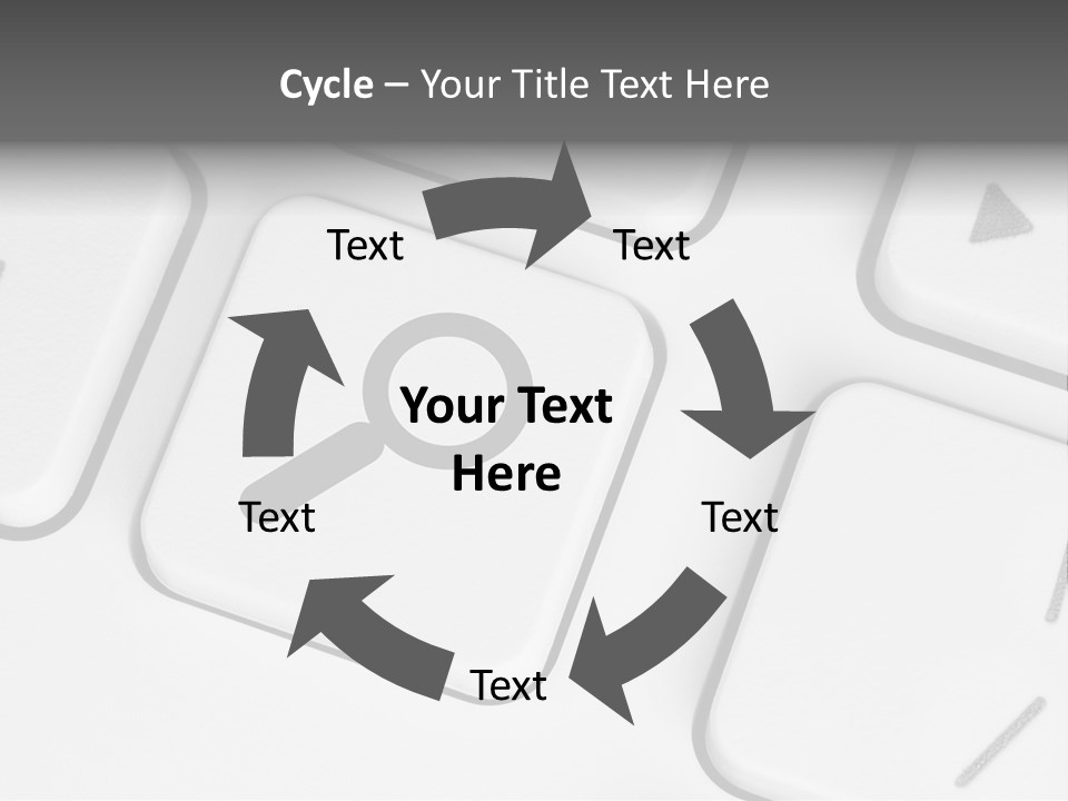 Technology Analyze Closeup PowerPoint Template